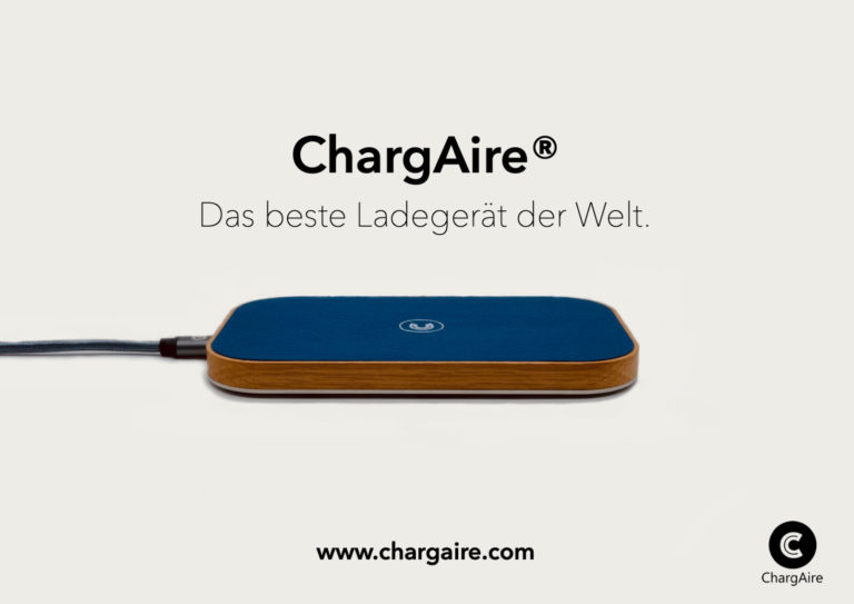 Chargaire – lade Kabellos, Individuell und Nachhaltig